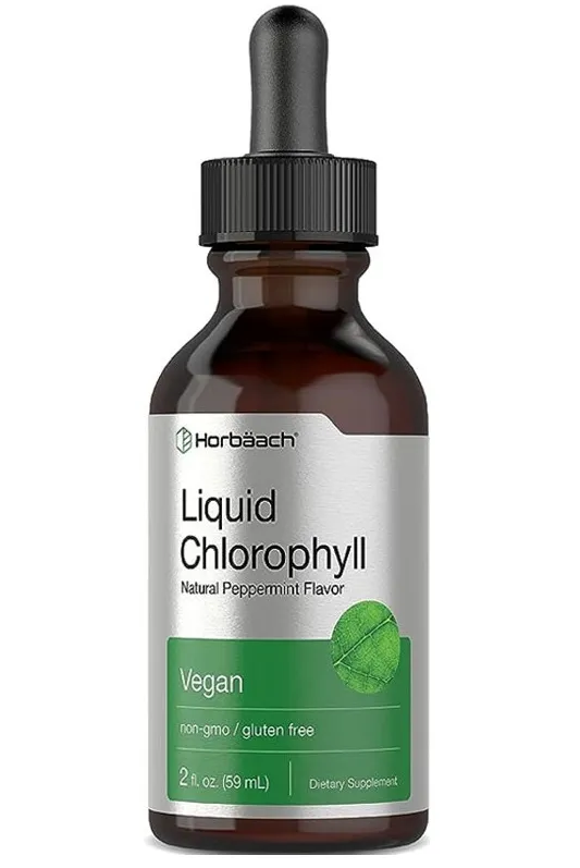 Liquid Chlorophyll Drops 59ml - Natural Peppermint Flavor Liquid Chlorophyll Drops 59ml - Natural Peppermint Flavor